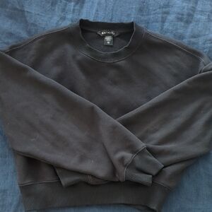 Athleta Cropped Boxy Women's Crewneck Sweatshirt